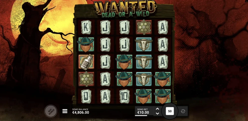 Wanted Dead Or A Wild Slot