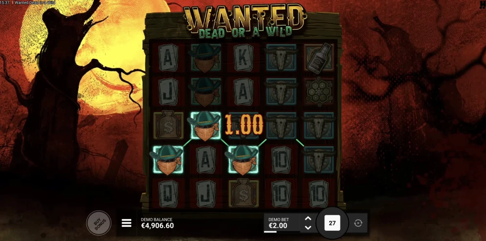 Wanted Dead Or A Wild Slot